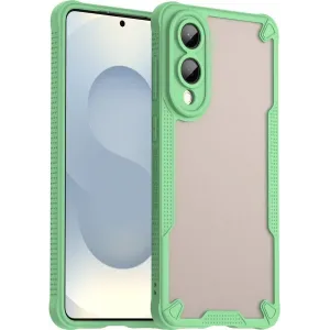 Coque arrière Phonesta Shockproof Armor pour Samsung Galaxy S25 Edge - Vert