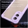 Coque arrière Phonesta Shockproof Armor pour Samsung Galaxy S25 Edge - Violet 4