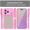 Coque arrière Phonesta Shockproof Armor pour Apple iPhone 17 Pro - Rose 4