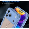 Coque arrière Phonesta Shockproof Armor pour Apple iPhone 17 Pro Max - Bleu 8