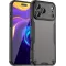 Coque arrière Phonesta Shockproof Armor pour Apple iPhone 17 Pro Max - Noir