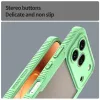 Coque arrière Phonesta Shockproof Armor pour HONOR 600 Pro - Vert 5