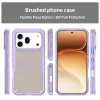 Coque arrière Phonesta Shockproof Armor pour HONOR 600 Pro - Violet 1