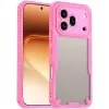 Coque arrière Phonesta Shockproof Armor pour HONOR 600 Pro - Rose 0