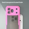 Coque arrière Phonesta Shockproof Armor pour HONOR 600 Pro - Rose 4