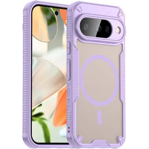 Coque arrière Phonesta Shockproof Armor avec MagSafe pour Google Pixel 10 - Violet