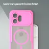 Coque arrière Phonesta Shockproof Armor avec MagSafe pour HONOR 600 - Rose 4