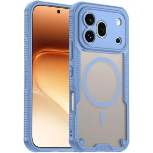 Coque arrière Phonesta Shockproof Armor avec MagSafe pour HONOR 600 Pro - Bleu