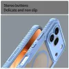 Coque arrière Phonesta Shockproof Armor avec MagSafe pour HONOR 600 Pro - Bleu 5