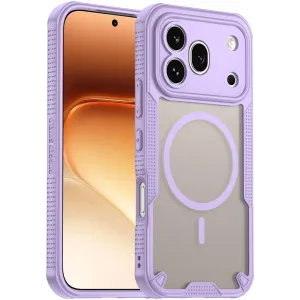 Coque arrière Phonesta Shockproof Armor avec MagSafe pour HONOR 600 Pro - Violet