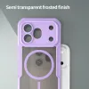 Coque arrière Phonesta Shockproof Armor avec MagSafe pour HONOR 600 Pro - Violet 4