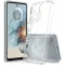 Coque arrière Phonesta Scratchproof pour Motorola Moto G04 / G04s / G24 / G24 Power / E14 - Transparent