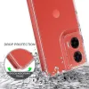 Coque arrière Phonesta Scratchproof pour Motorola Moto G35 - Transparent 4