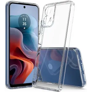 Coque arrière Phonesta Scratchproof pour Motorola Moto G45 / Moto G34 - Transparent