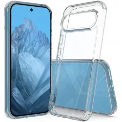 Coque arrière Phonesta Scratchproof pour Google Pixel 9 Pro - Transparent