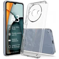 Coque arrière Phonesta Scratchproof pour Xiaomi Redmi A3 - Transparent
