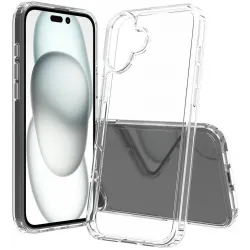 Coque arrière Phonesta Scratchproof pour Apple iPhone 16 Plus - Transparent