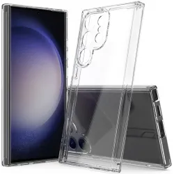 Coque arrière Phonesta Scratchproof pour Samsung Galaxy S24 Ultra - Transparent