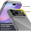 Coque arrière Phonesta Scratchproof pour Apple iPhone 17 Pro Max - Transparent 5
