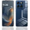 Coque arrière Phonesta Scratchproof pour Motorola Edge 60 Pro - Transparent 1