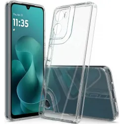 Coque arrière Phonesta Scratchproof pour Motorola Moto G06/G06 Power - Transparent