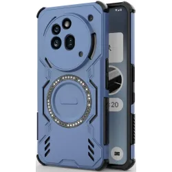 Coque arrière Phonesta Shield Armor avec MagSafe pour Nothing Phone (3a) Pro - Bleu