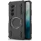 Coque arrière Phonesta Shield Armor avec MagSafe pour Xiaomi Redmi 15 - Noir