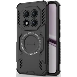 Coque arrière Phonesta Shield Armor avec MagSafe pour Xiaomi Redmi Note 15 4G/5G / Xiaomi Poco M8 - Noir