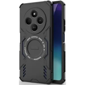 Coque arrière Phonesta Shield Armor avec MagSafe pour Xiaomi Redmi 14C / Xiaomi Poco C75 - Noir