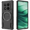 Coque arrière Phonesta Shield Armor avec MagSafe pour Xiaomi Redmi Note 14 Pro 5G / Xiaomi Poco X7 - Noir 3