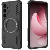 Coque arrière Phonesta Shield Armor avec MagSafe pour Samsung Galaxy S25 Plus/S24 Plus - Noir 3