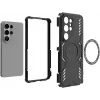 Coque arrière Phonesta Shield Armor avec MagSafe pour Samsung Galaxy S26 Ultra - Noir 5