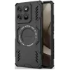 Coque arrière Phonesta Shield Armor avec MagSafe pour Motorola Edge 70 - Noir