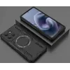 Coque arrière Phonesta Shield Armor avec MagSafe pour Motorola Moto G86/G86 Power - Noir 1