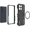 Coque arrière Phonesta Shield Armor avec MagSafe pour Motorola Moto G86/G86 Power - Noir 5