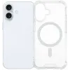 Coque arrière Phonesta Shockproof MagSafe pour Apple iPhone 16 - Transparent