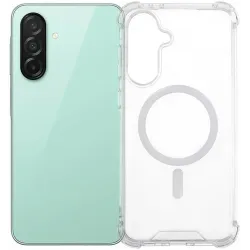 Coque arrière Phonesta Shockproof MagSafe pour Samsung Galaxy A26 - Transparent