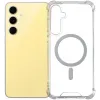 Coque arrière Phonesta Shockproof MagSafe pour Samsung Galaxy S24 FE - Transparent