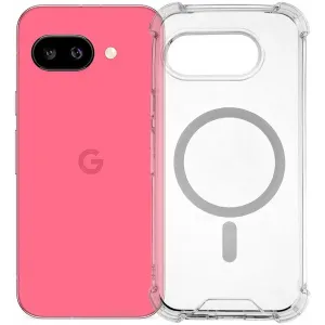Coque arrière Phonesta Shockproof MagSafe pour Google Pixel 9a - Transparent