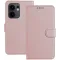 Coque portefeuille Phonesta Smooth Skin pour Oppo Reno13 F 4G/5G / Reno13 FS 5G - Or rose