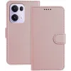 Coque portefeuille Phonesta Smooth Skin pour Oppo Reno13 Pro - Or rose