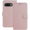 Coque portefeuille Phonesta Smooth Skin pour Google Pixel 9a - Or rose