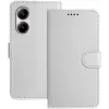 Coque portefeuille Phonesta Smooth Skin pour Xiaomi Poco X7 Pro - Argent 0