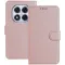 Coque portefeuille Phonesta Smooth Skin pour Xiaomi Redmi Note 14 Pro 4G - Or rose