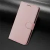 Coque portefeuille Phonesta Smooth Skin pour Xiaomi Redmi Note 14 Pro 4G - Or rose 6