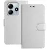 Coque portefeuille Phonesta Smooth Skin pour Xiaomi Redmi Note 14 5G / Xiaomi Poco M7 Pro - Argent 0