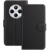 Coque portefeuille Phonesta Smooth Skin pour Xiaomi Redmi 14C / Xiaomi Poco C75 - Noir
