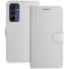 Coque portefeuille Phonesta Smooth Skin pour Samsung Galaxy A16 - Argent 0