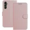 Coque portefeuille Phonesta Smooth Skin pour Samsung Galaxy A15 4G/5G - Or rose