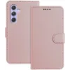 Coque portefeuille Phonesta Smooth Skin pour Samsung Galaxy A55 - Or rose
